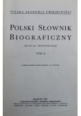 Polski Słownik Biograficzny Tom II reprint z 1936 r