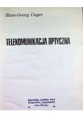 Telekomunikacja optyczna