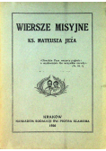 Wiersze misyjne 1926r