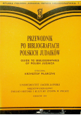 Przewodnik po bibliografiach polskich judaików