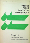 Przegląd metod i algorytmów numerycznych Część  2
