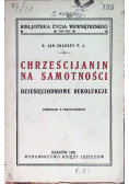 Chrześcijanin na samotności 1931 r.