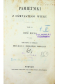 Pamiętniki z ośmnastego wieku Tom X Część druga 1868 r.