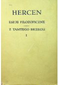 Eseje filozoficzne Z tamtego brzegu