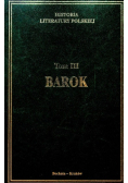 Historia literatury światowej Tom III Barok