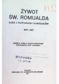 Żywot Św Romualda 1927 r.