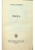 Różewicz Proza
