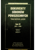 Dokumenty soborów powszechnych Tom IV