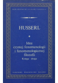 Idee czystej fenomenologii i fenomenologicznej filozofii