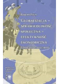 Globalizacja sprawiedliwość społeczna efektywność ekonomiczna