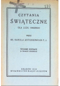 Czytania świąteczne, 1918 r.