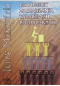 Procedury zarządzania w partiach politycznych