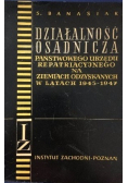 Działalność osadnicza