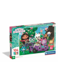 Puzzle 104 Super kolor Gabbys Dollhouse 25034