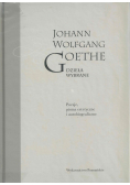 Goethe Dzieła Wybrane Poezje pisma estetyczne i autobiograficzne