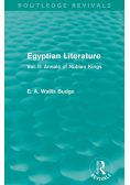 Egyptian Literature (Routledge Revivals)