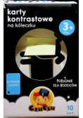 Karty kontrastowe na kółeczku