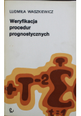 Weryfikacja procedur prognostycznych