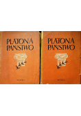 Platona Państwo 2 tomy 1948 r.