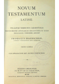 Novum Testamentum Latine 1901 r.