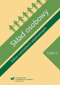 Skład Osobowy. Szkice O Prozaikach Współczesnych Część 2