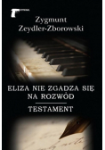 Eliza nie zgadza się na rozwód  Testament