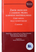 Zbiór orzeczeń z zakresu prawa karnego materiałowego