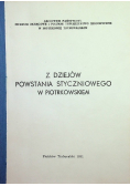 Z dziejów powstania styczniowego w Piotrkowskiem