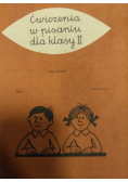 Ćwiczenia w pisaniu dla klasy II
