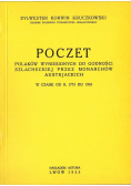 Poczet Polaków wyniesionych do godności szlacheckiej przez monarchów Austrjackich Reprint z 1935 r.