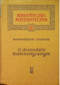 O dowodzie matematycznym