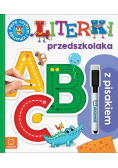 Literki przedszkolaka z pisakiem Piszę czytam i zmazuję Wydanie specjalne