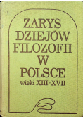 Zarys dziejów filozofii w Polsce wieki XIII XVII