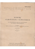 Słownik starożytności słowiańskich tom 1, Część 1