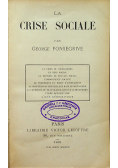 La crise sociale 1901 r.