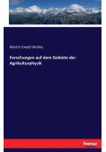 Forschungen auf dem Gebiete der Agrikulturphysik