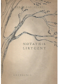 Notatnik liryczny