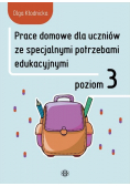 Prace domowe dla uczniów ze specjalnymi potrzebami edukacyjnymi Poziom 3