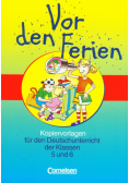 Vor den Ferien