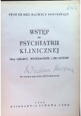 Wstęp do psychiatrii klinicznej 1948 r.