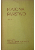 Platona Państwo Tom II
