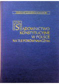 Sądownictwo konstytucyjne w Polsce na tle porównawczym