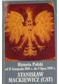 Historia Polski od 11 listopada 1918 r do 5 lipca 1945 r