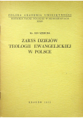 Szeruda Jan - Zarys dziejów teologii ewangelickiej w Polsce