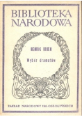 Ibsen Wybór dramatów Część I