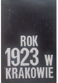 Rok 1923 w Krakowie