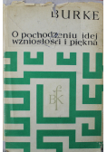 O pochodzeniu idej wzniosłości i piękna
