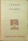 Lukian Pisma wybrane