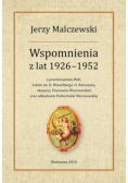 Wspomnienia z lat 1926-1952