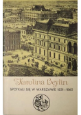 Spotkali się w Warszawie 1831 - 1860